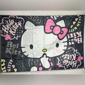 Hello Kitty Banner Flag 5x3Ft With 4 Grommets.